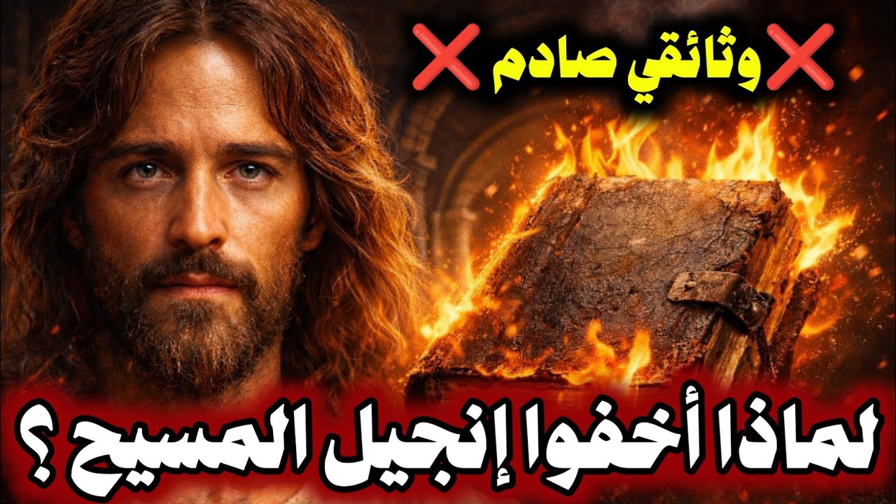 وثائقي صادم❌لماذا أخفت الكنيسة إنجيل المسيح؟ لغز الإنجيل الحقيقي