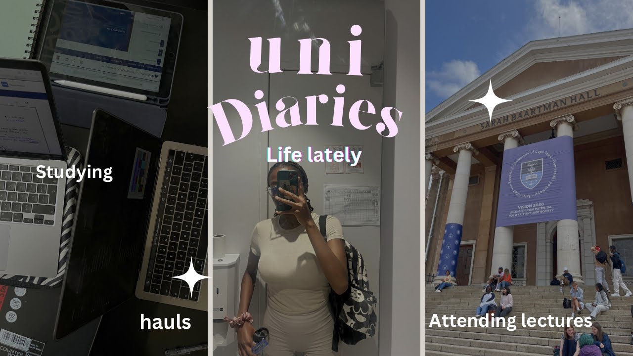 Uni Diaries 💻 🎧 📓 [Doing Stuff That Happens In Uni, 5AM Morning Routine, Shopping]
