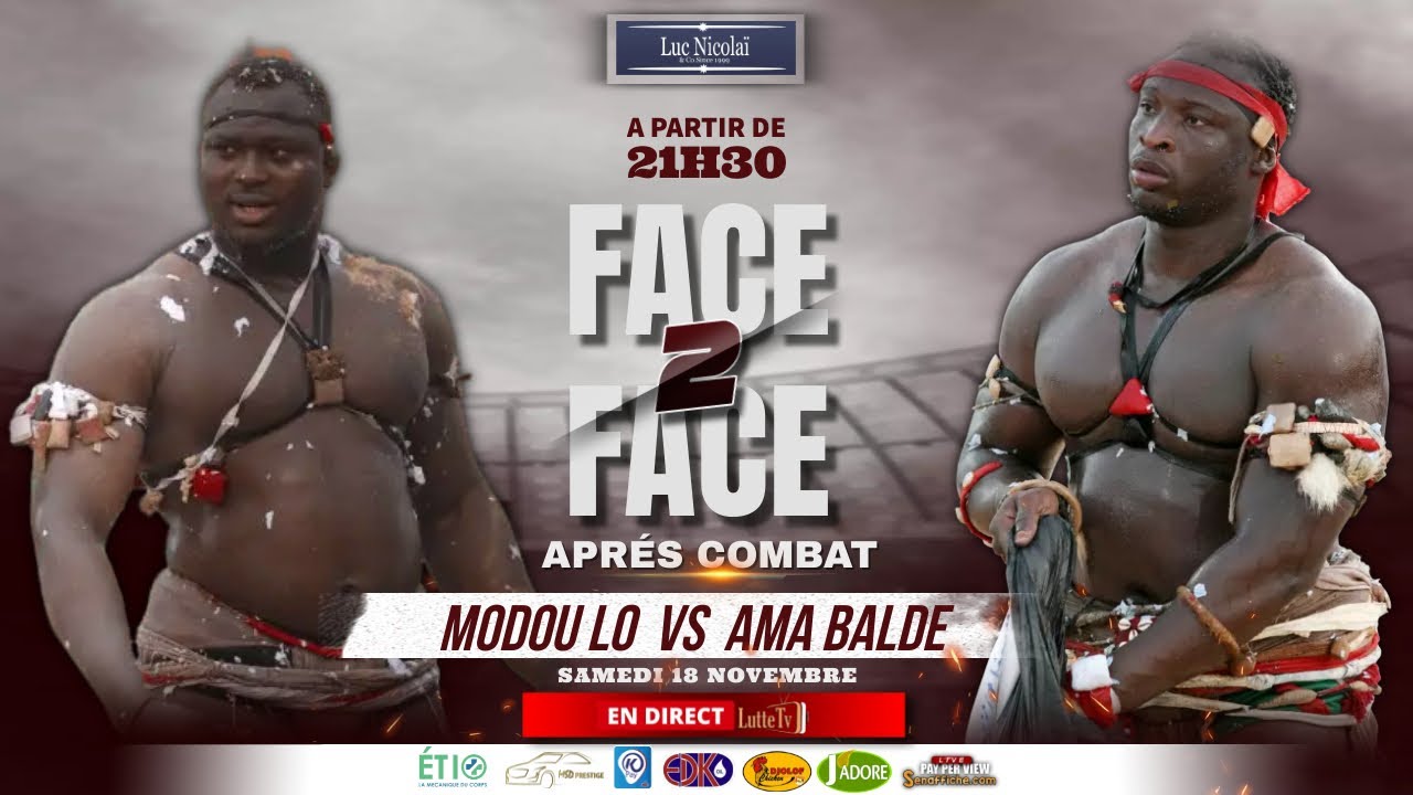 Dernier face-à-face après combat entre Modou Lô et Ama Baldé