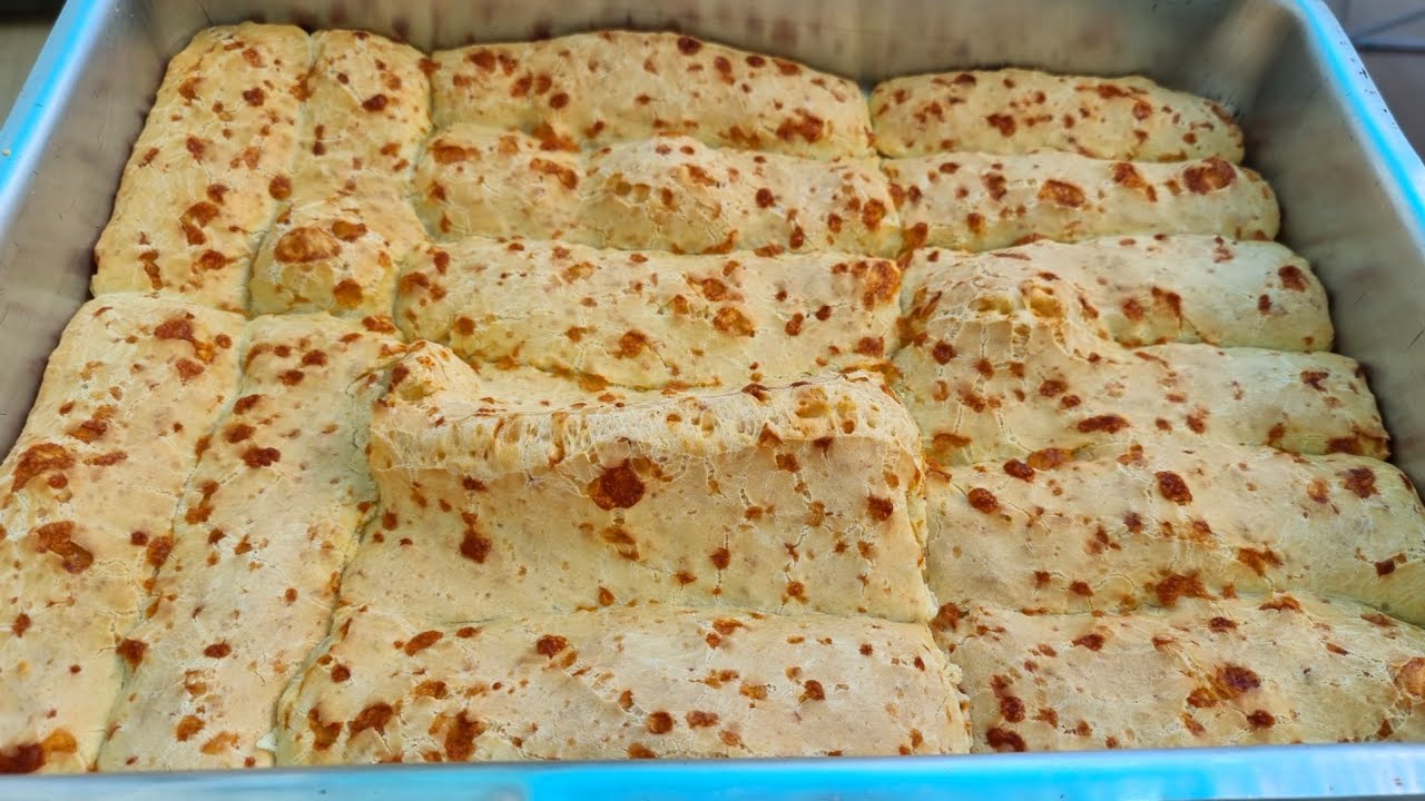 LASCAS DE POLVILHO COM QUEIJO
