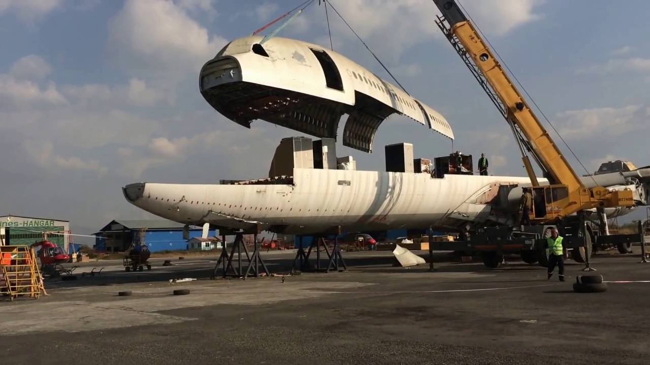 Aircraft Demolition : Brand New Airbus A330-300 Series cost $253 million