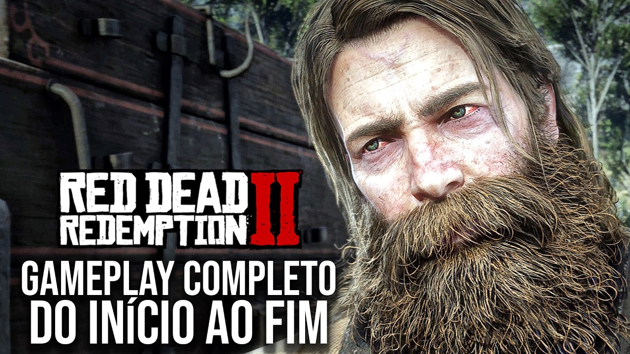 RED DEAD REDEMPTION 2 - Gameplay COMPLETO do Início ao Fim!!! | Em Português PT-BR