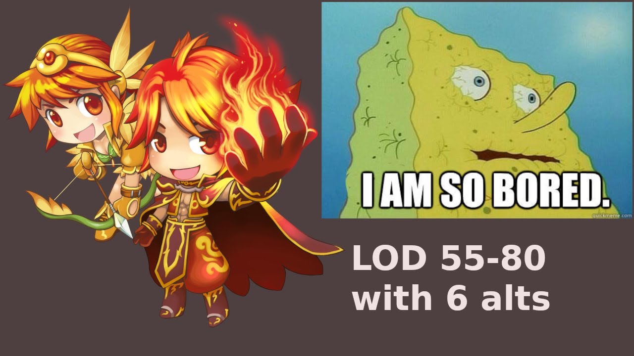 NosTale(DE) - 55-80 LOD with 6 alts