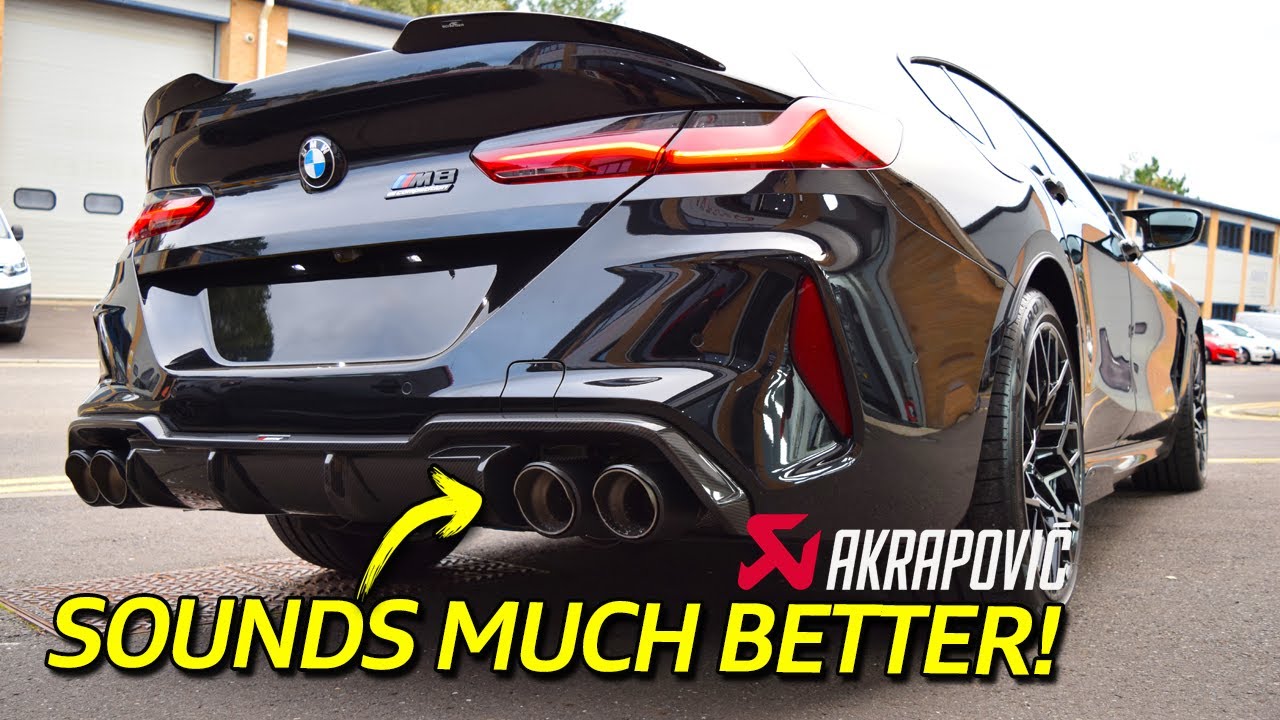This Is How A BMW M8 (F93) SHOULD Sound With An Akrapovic Exhaust!