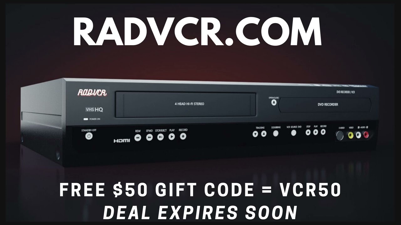 Brand New VCR & DVD Combo Player Sale