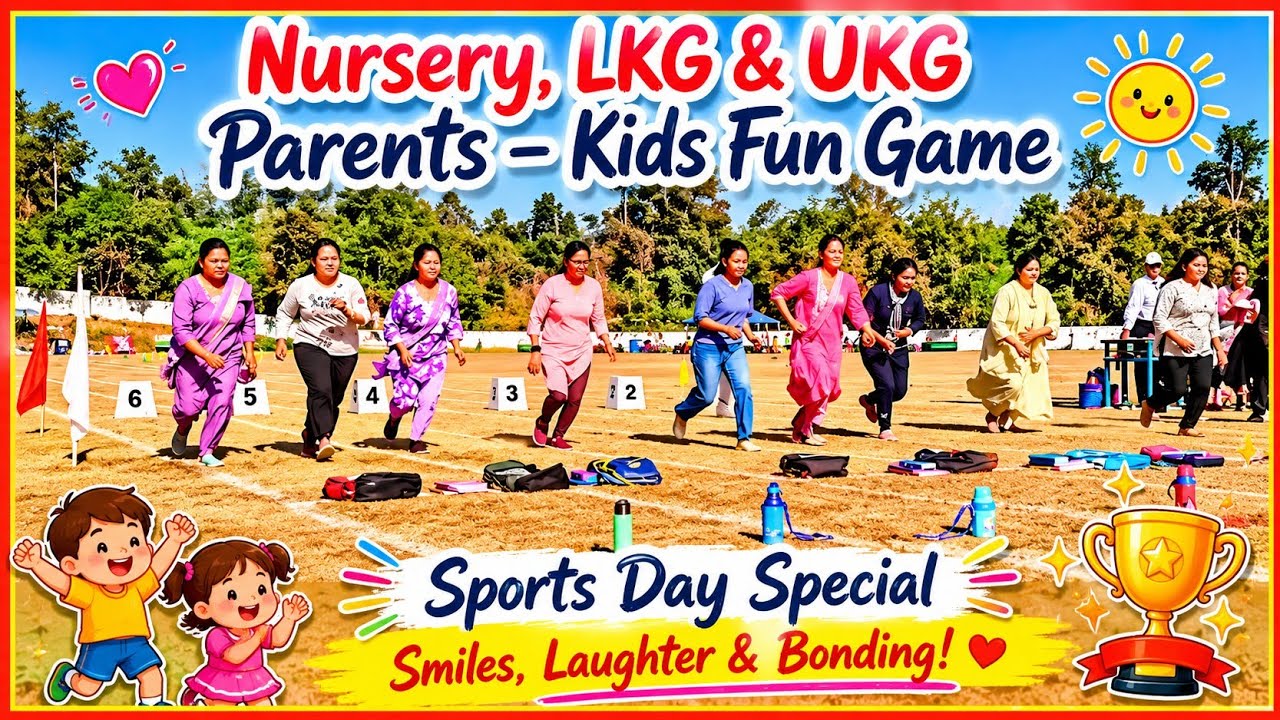 Tiny Tots with Parents | Most Enjoyed Game of Annual Sports Day