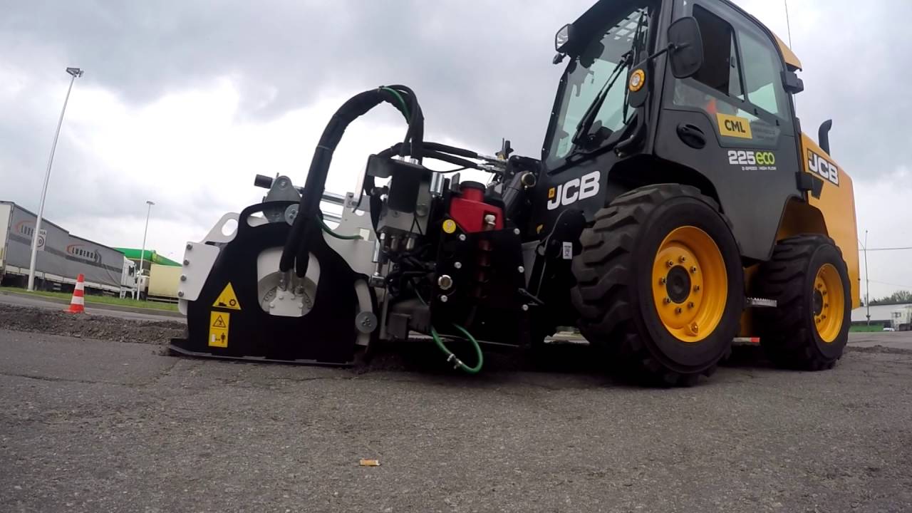 CML JCB - DEMO JCB 225 c Асфальтной фрезой