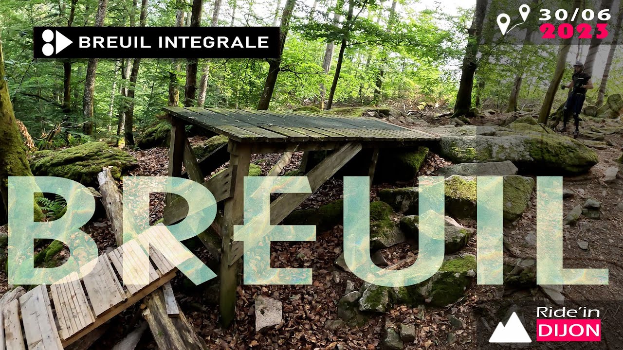 Session enduro au Breuil dont la NOIRE INTEGRALE (58 - MORVAN)