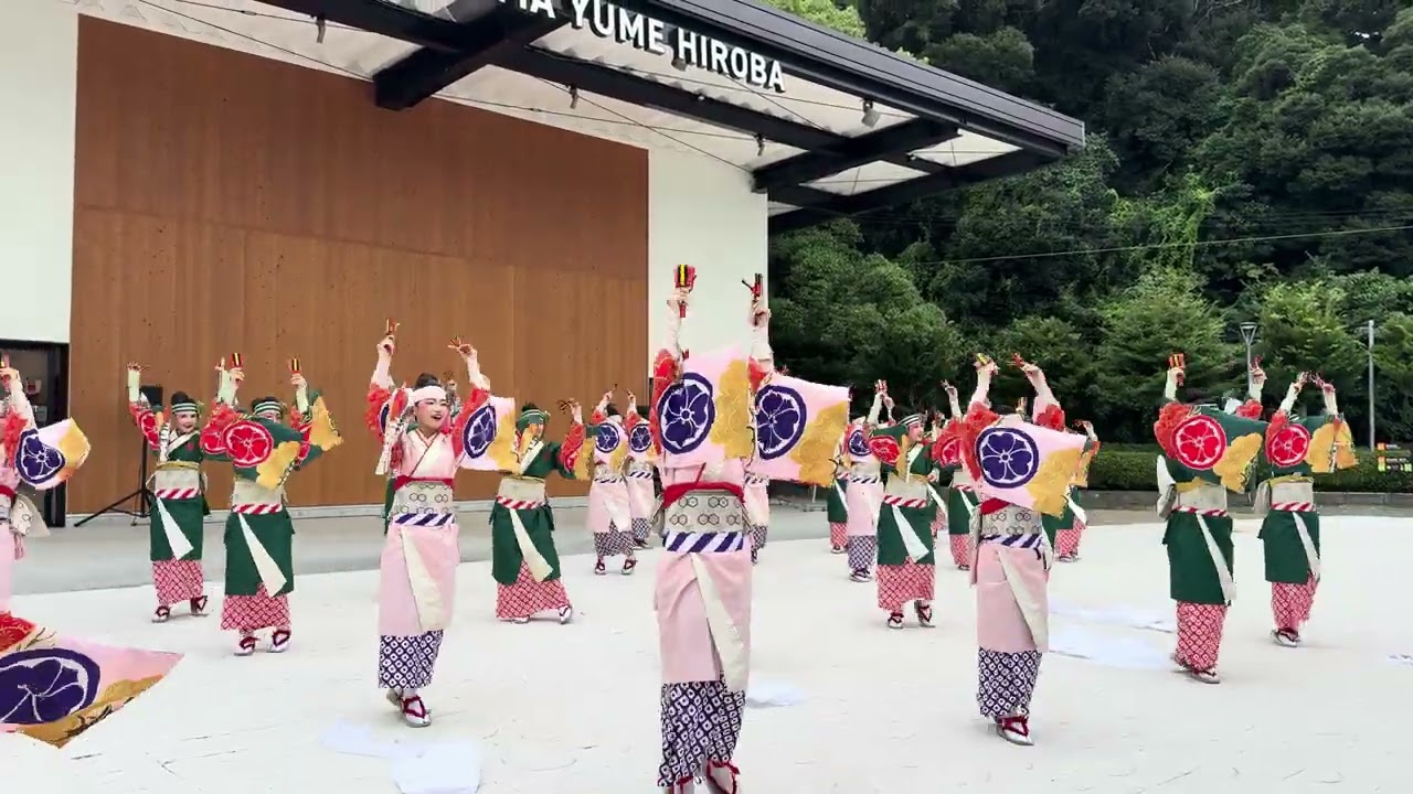 [4K60FPS]桂浜よさこい「濱長花神楽」