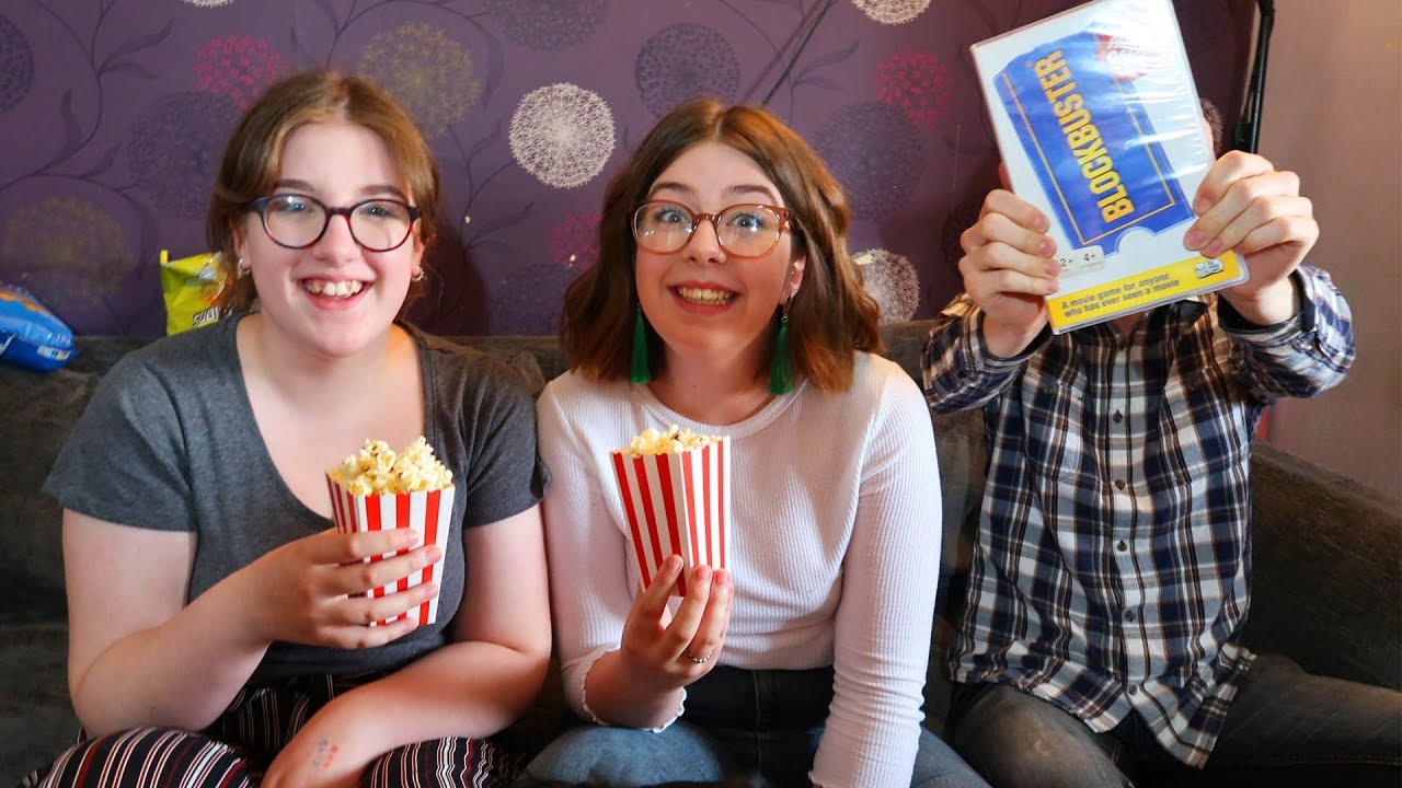 Playing the Blockbuster Game from Big Potato Games | Family Games Night
