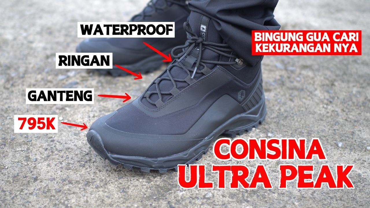 BOLEH JUGA NIH | SEPATU GUNUNG CONSINA ULTRA PEAK