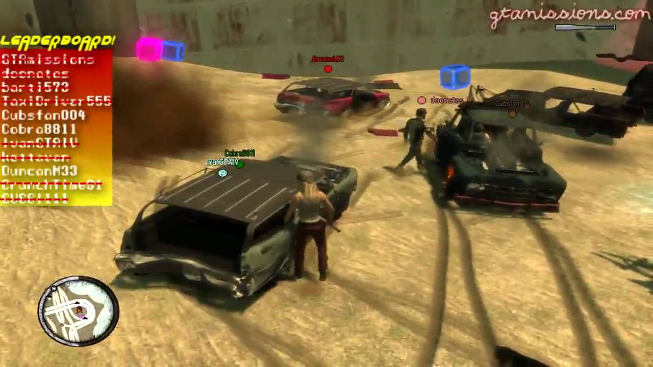 GTA IV: EFLC - PC - June 20, 2010 - BGF Demo Derby Event! - Matches #7-11