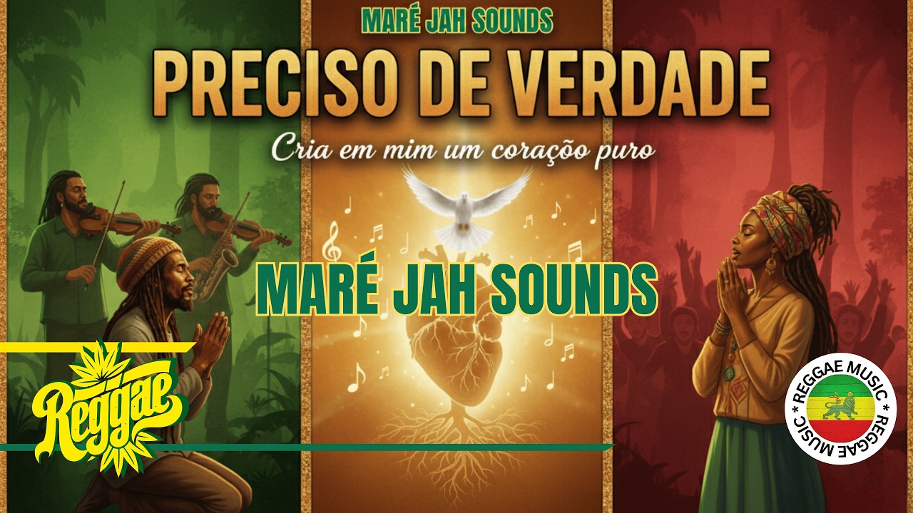 EU PRECISO DE VERDADE! 🦁✨ O Reggae Gospel que vai renovar sua fé (Maré Jah)