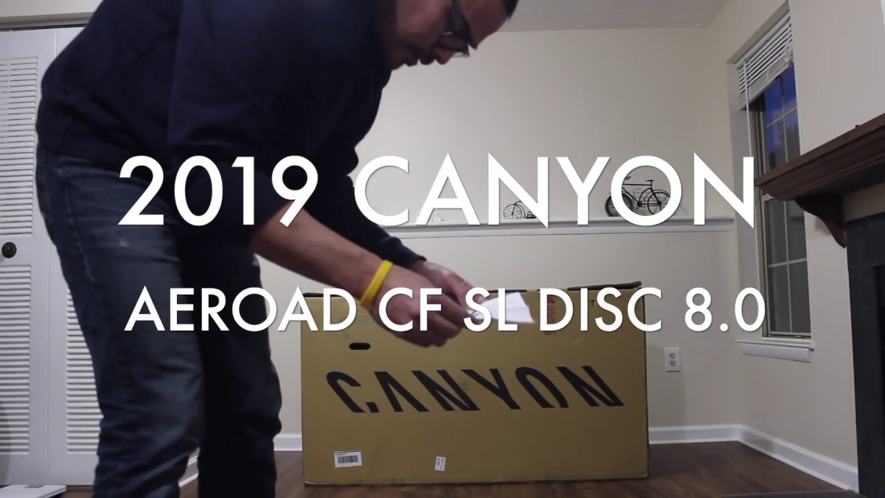 UNBOXING 2019 CANYON AEROAD CF SL DISC 8.0 (MOVISTAR EDITION)