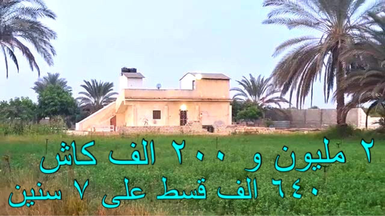 استمتع بالعيش في ريف مصري اصيل   8 فدادين انتاج حيواني مع سكن مريح في وادي النطرون