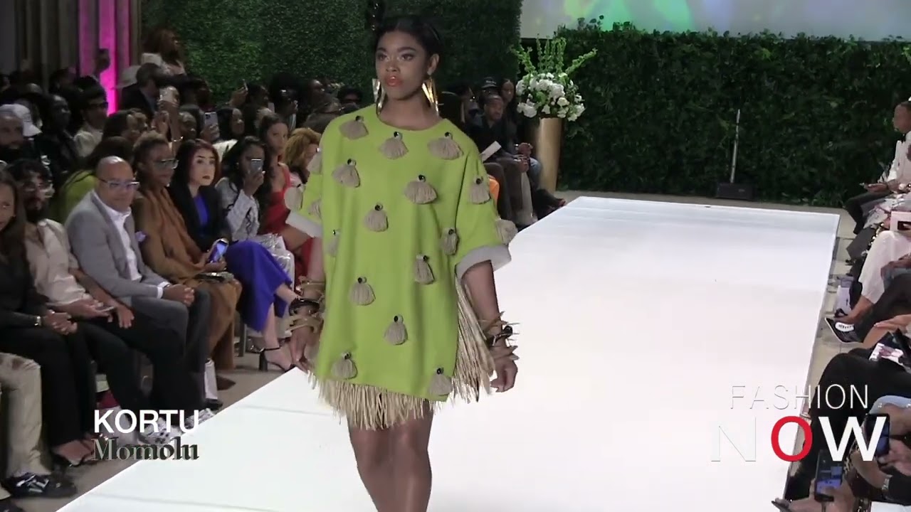 Designer  Korto Momolu shows her SS25, on EMERGE Season 13  runway   (FNE6)