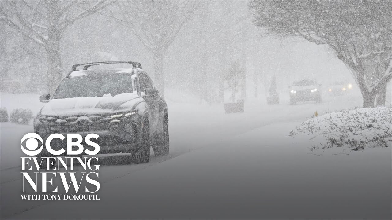Bomb cyclone causing blizzard-like conditions hits Eastern Seaboard