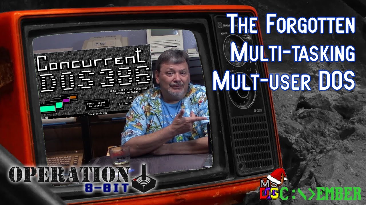 #DOScember - Concurrent DOS, The Forgotten Multiuser / Multitasking DOS