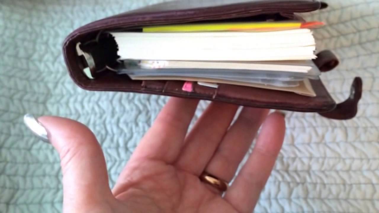 Davinci Inserts in my Portland Filofax