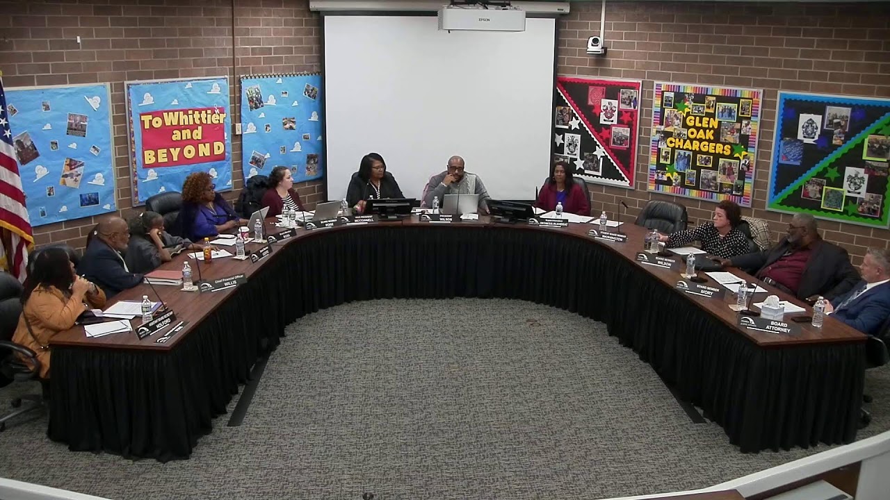 Peoria Board of Education Meeting November 24, 2025