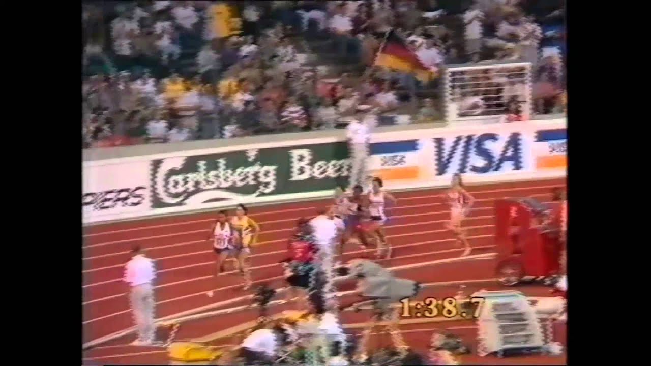 1993 World Championships, Women's 800m Semifinal 2, Stuttgart, Germany