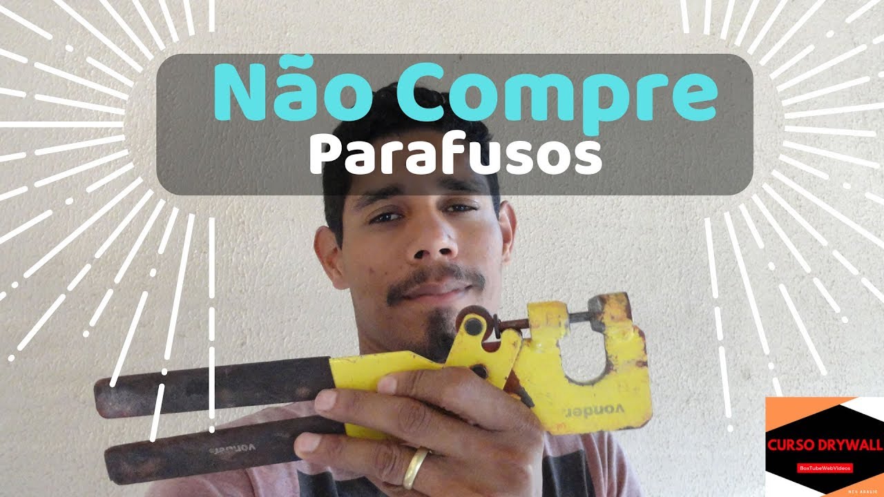 Alicate Puncionador vale a pena!? - Curso de Drywall Grátis