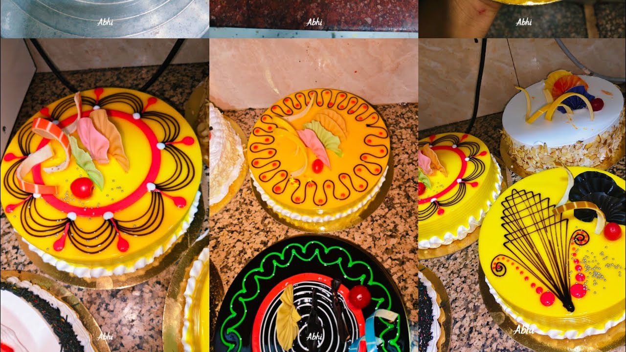 abhishek_shaiva_7 is live! cake design 💖