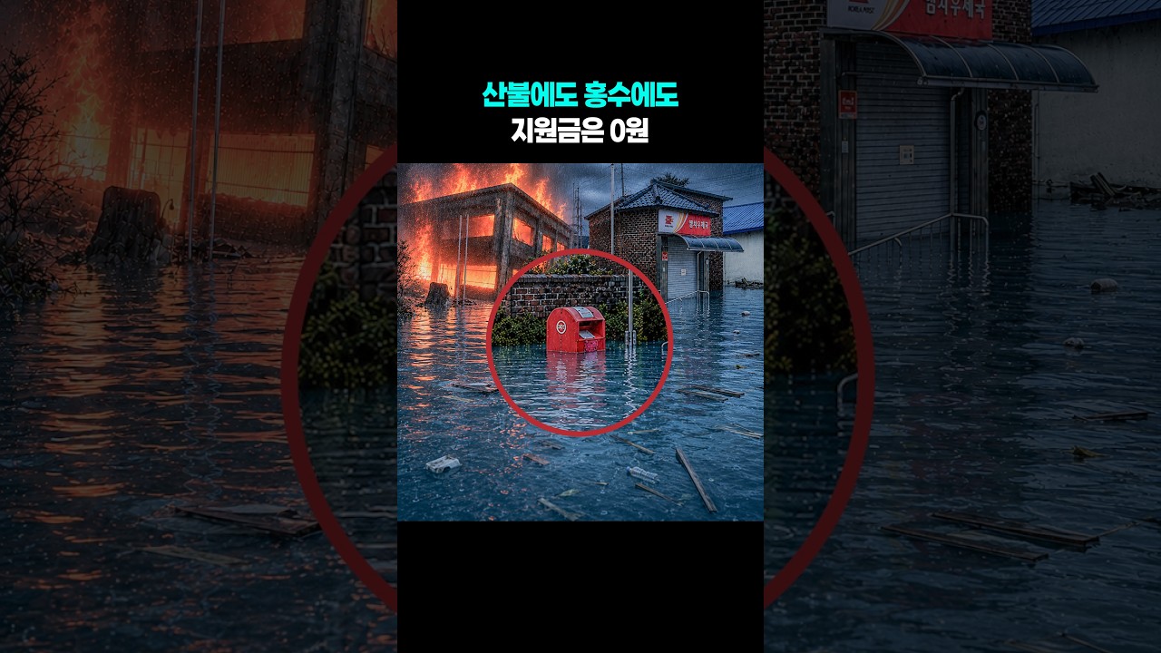 산불과 홍수에도 지원 사각지대&hellip;사라지는 시골 우체국 #shorts