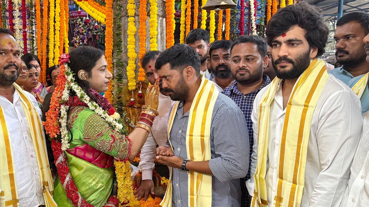 Byreddy Siddharth Reddy at Rakesh Bonam Anna Balkampet Yellamma Kalyanam | Bonalu 2026 Hyderabad