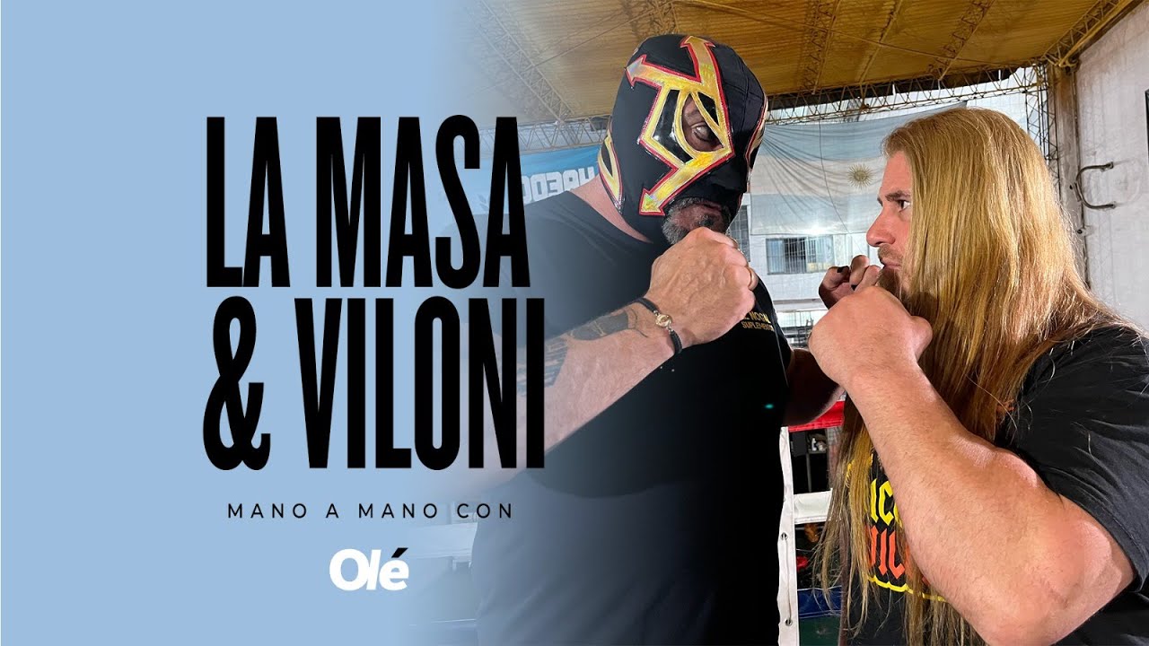 Los ídolos de la infancia: LA MASA y VILONI mano a mano con Olé