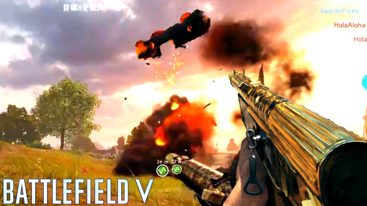 完全分隊行動で圧倒しまくる試合【BATTLEFIELD V-BFV