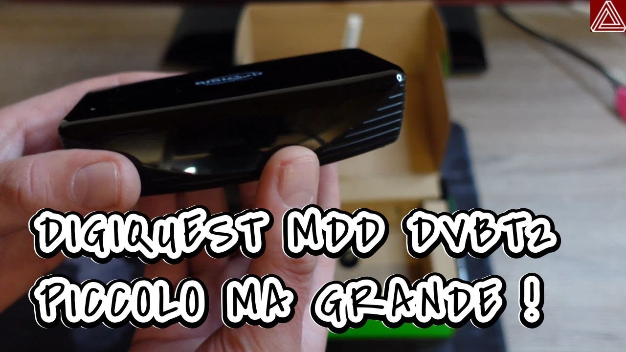 DECODER DVBT2 DIGIQUEST MDD INSTALLAZIONE E PROVA
