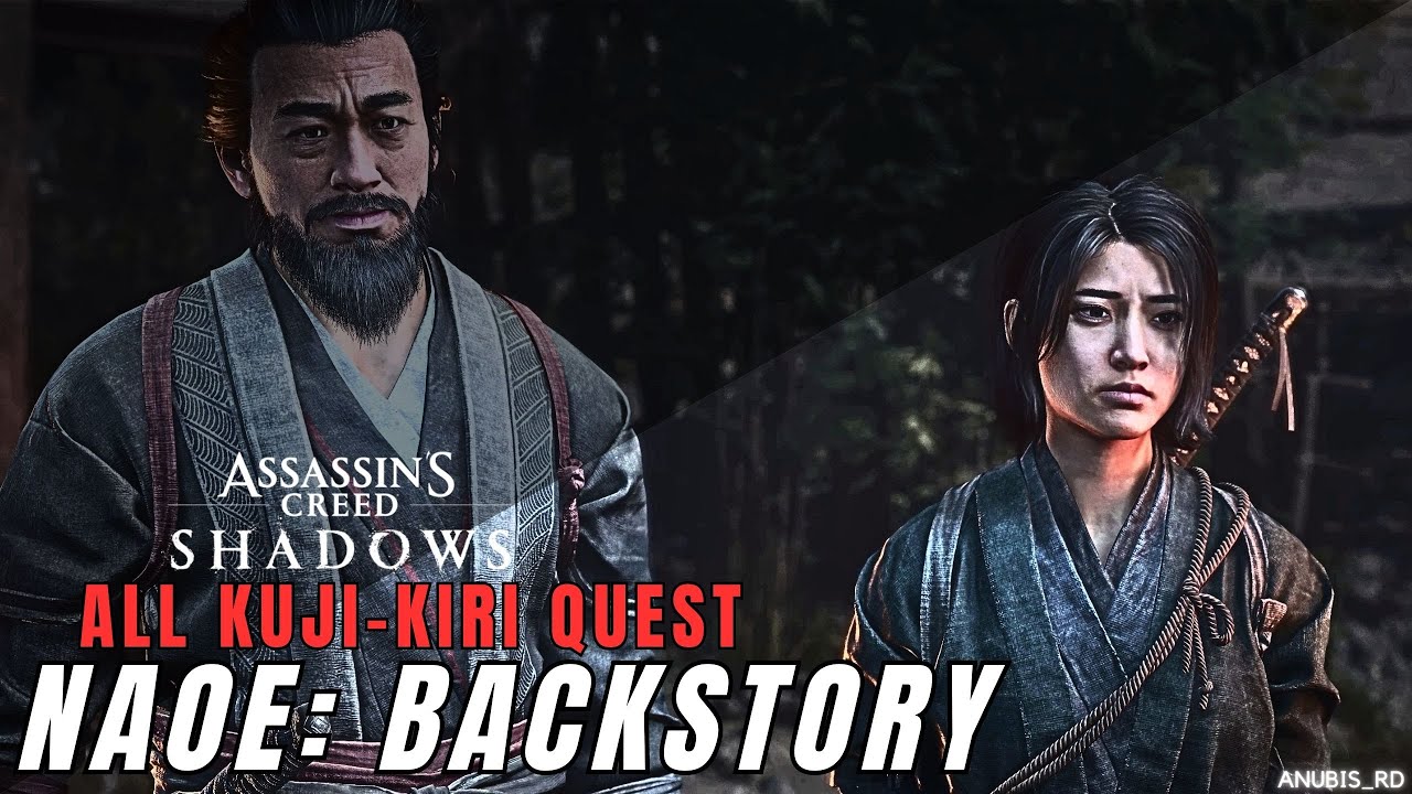 Naoe: Backstory | All Kuji-Kiri Quest | Assassin's Creed Shadows | 4K