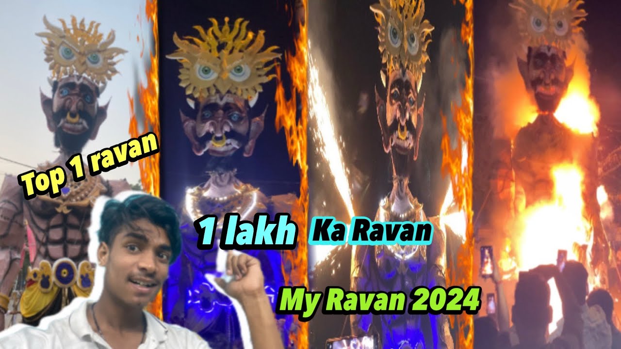 Tilak Nagar Ravan || Ravan Dahan 2024| Dussehra 2024