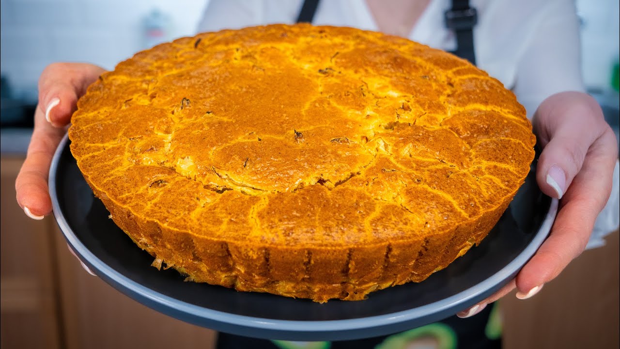 Если ЗАВАЛЯЛАСЬ КАПУСТА, готовлю СЫТНЫЙ ПИРОГ! Простой но ОЧЕНЬ ВКУСНЫЙ рецепт!