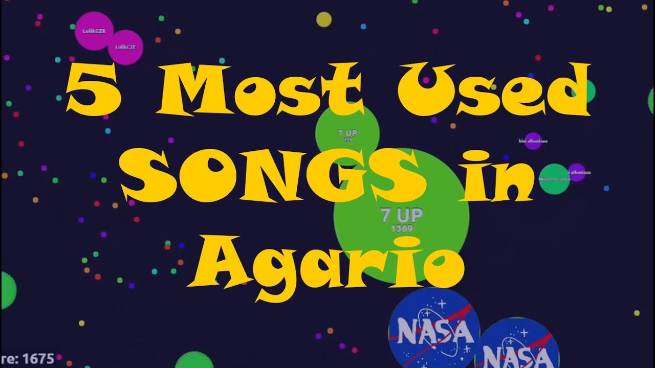 TOP 5 Most Used AGARIO Songs