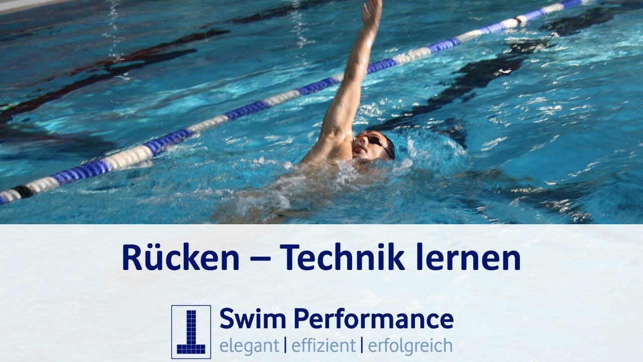 R&uuml;cken: Technik - richtig schwimmen lernen