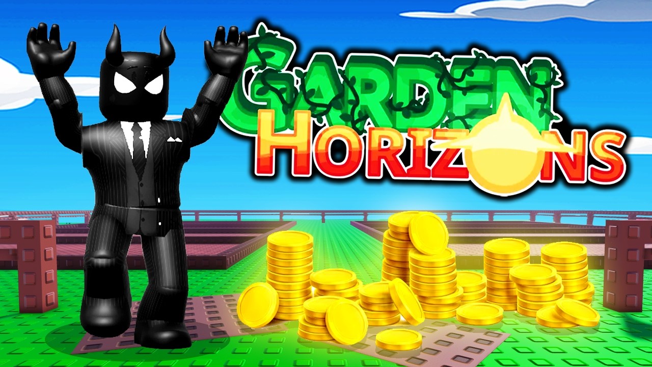 How to GET RICH in GARDEN HORIZONS Roblox
