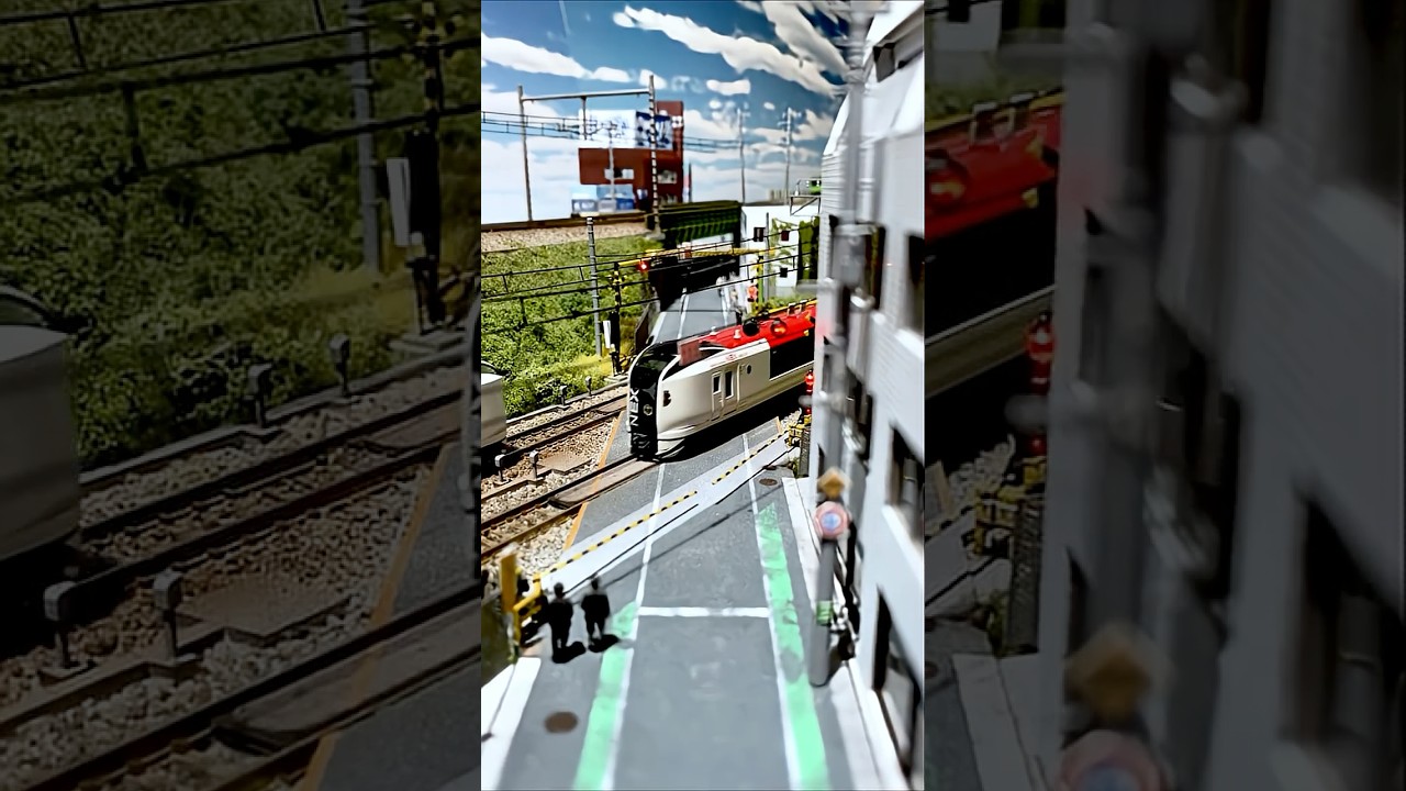 【ジオラマ】東京代々木開かずの踏切をNゲージで再現/【Diorama】Making Tokyo Yoyogi&rsquo;s Always-Closed Crossing in 1:150scale