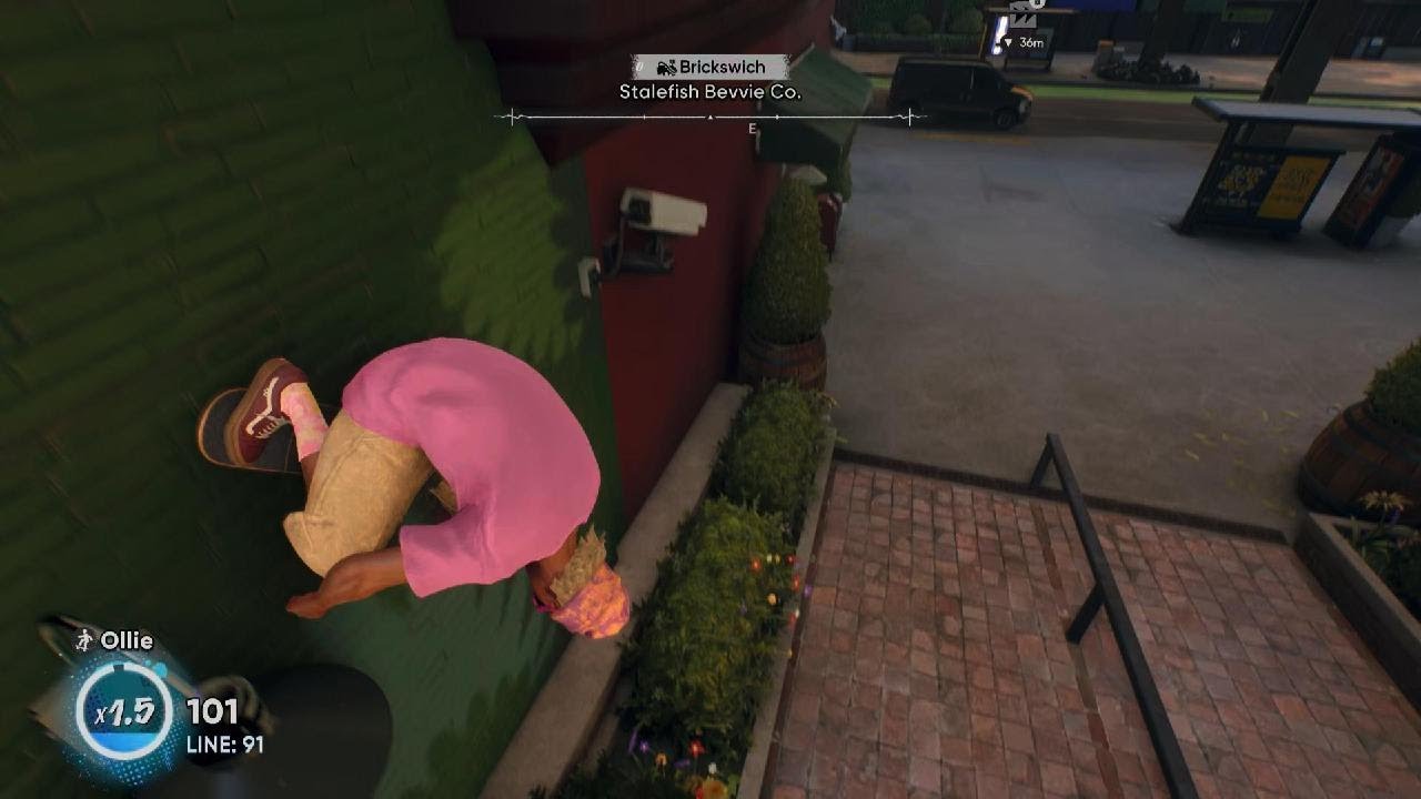 skate. | forest drop
