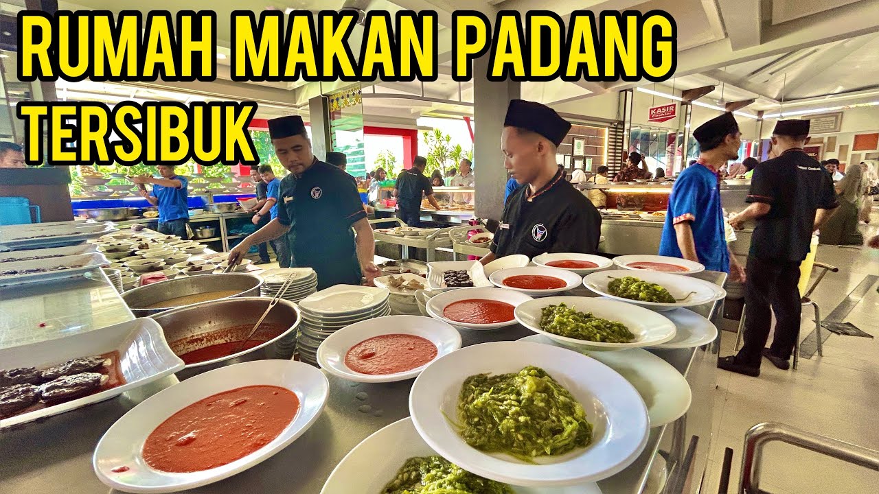 WISATA KULINER KOTA PADANG SUMATERA BARAT❗️❗️MAKAN NASI PADANG PALING ENAK DAN RAMAI DI KOTA PADANG