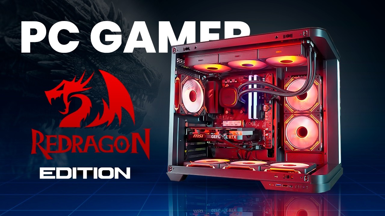 PC GAMER da REDRAGON!! Montagem Gravada