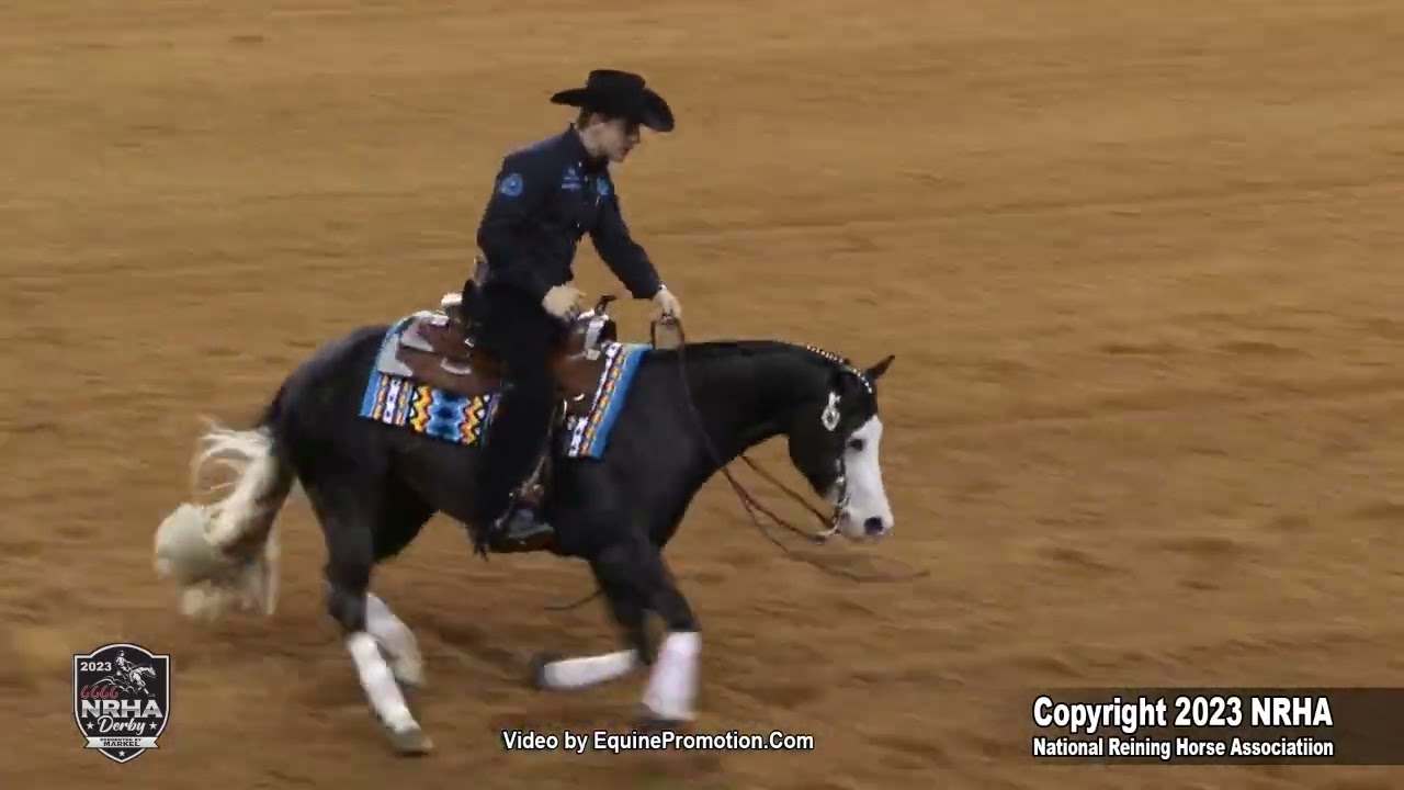 OO7 shown by Gabriel Borges   2023 NRHA derby open finals, sec  2