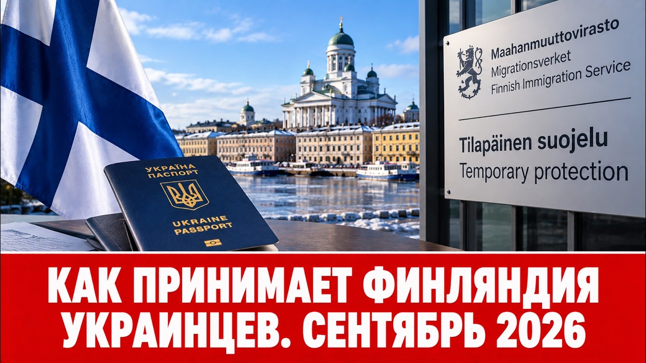 Как принимает Финляндия украинцев. Сентябрь 2026