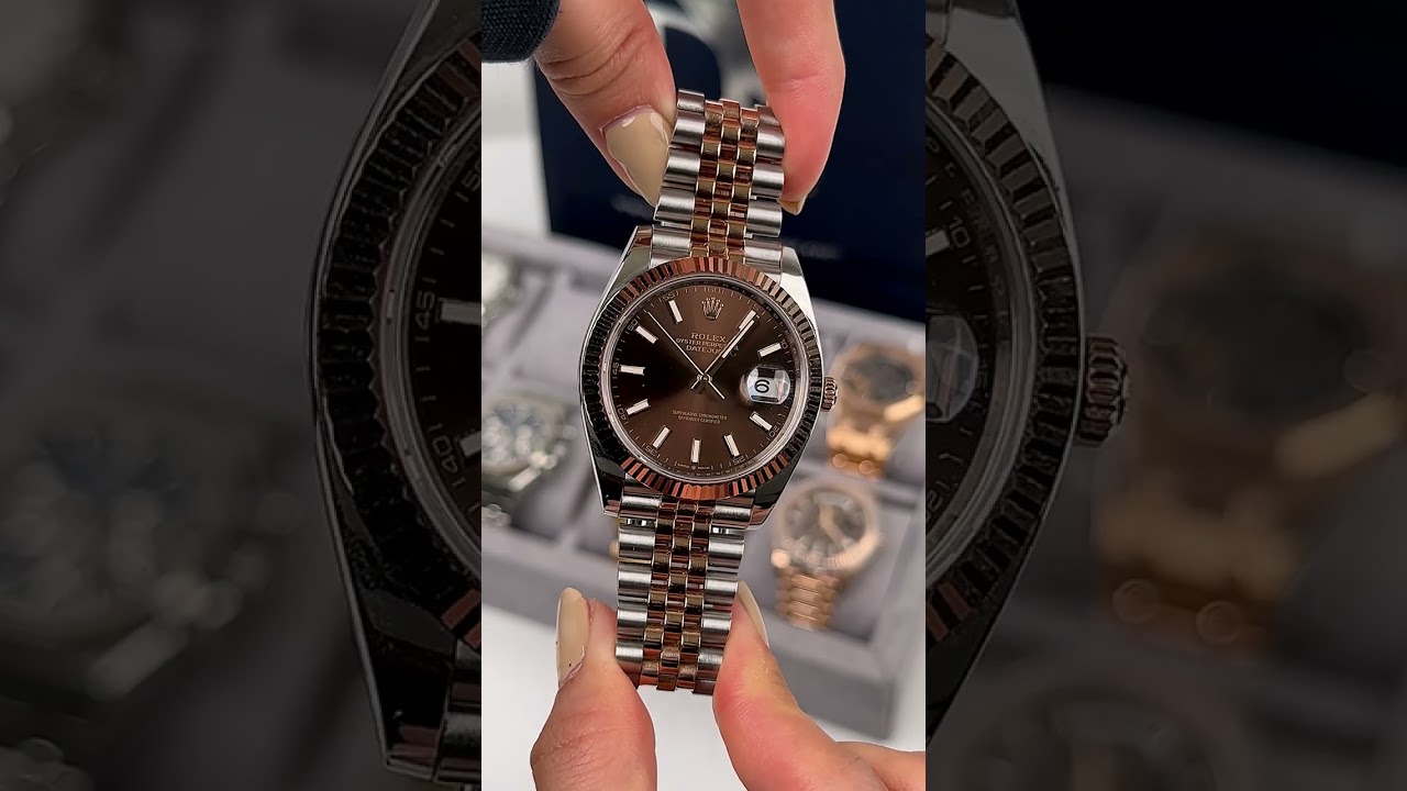 2023 Release Rolex Datejust 36, Chocolate dial, Two-Tone Steel and 18k Everose gold Watch 126231