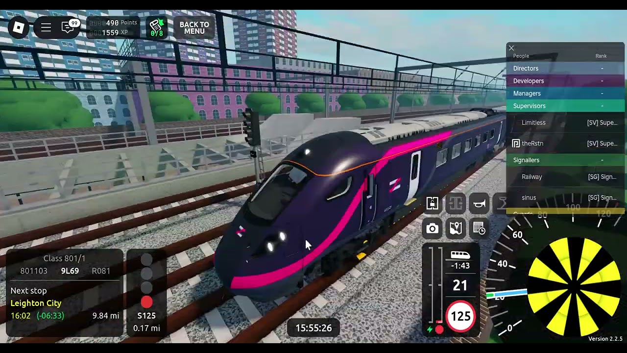 SCR Roblox Class 801/1 Express: Stepford Central &rarr; Lyn by the Sea