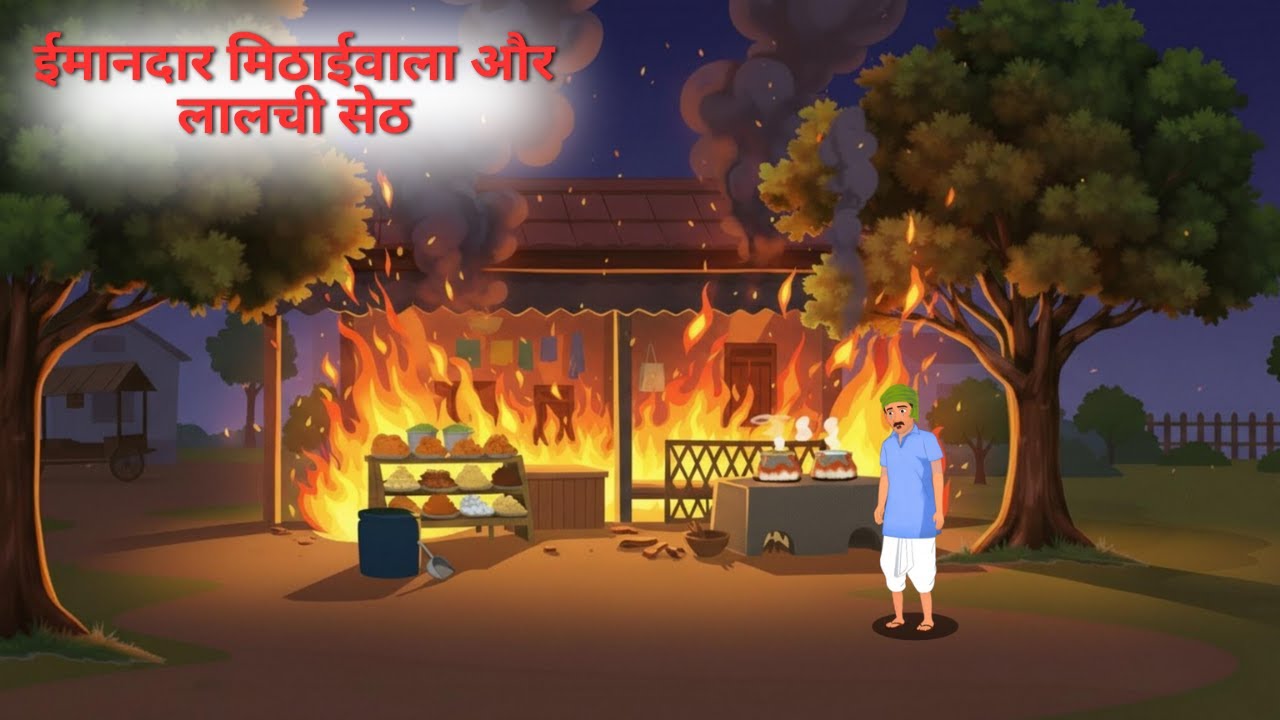 मिठाई वाले की ईमानदारी | Mithaai Wale Ki Imandari | Hindi Kahani | Gareeb Ki Kismat | Kahani Ke Rang