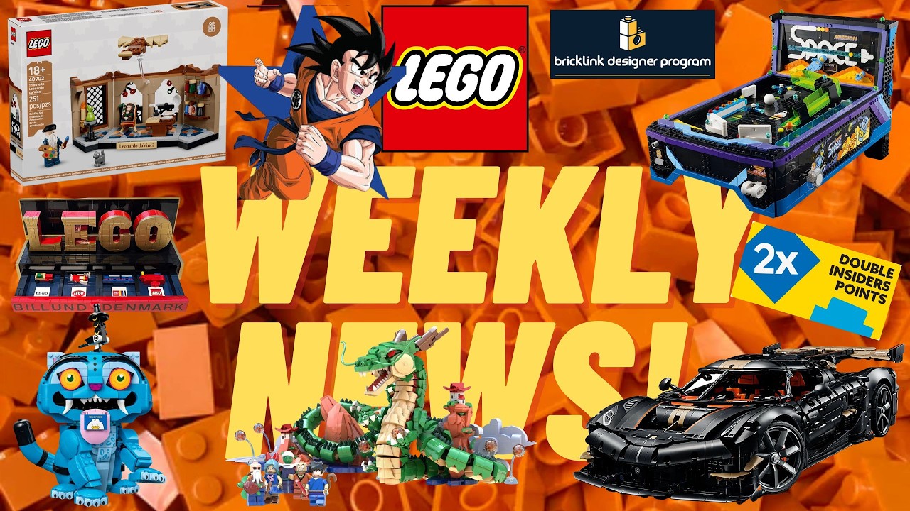 Свежие новости и утечки LEGO! Вкл. DBZ, Technic, Icons и многое другое