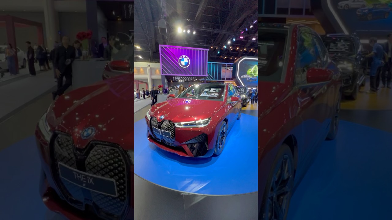 BMW IX the new 2025 model luxury SAV