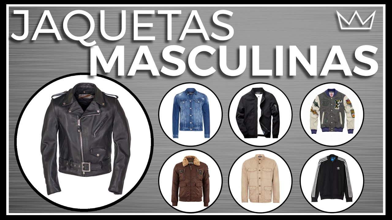O guia completo das JAQUETAS MASCULINAS